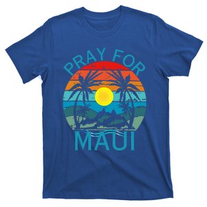 Pray For Maui Hawaii Wildflower Support T-Shirt