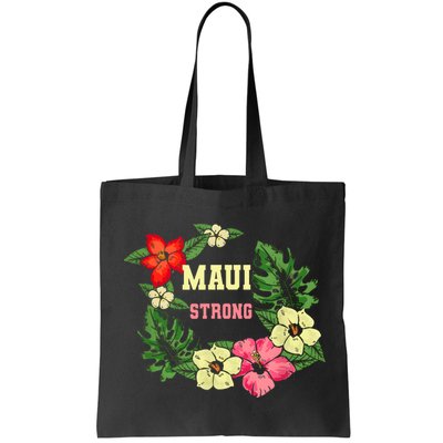 Pray For Maui Hawaii Strong Lahaina Hawaiian Floral Bag
