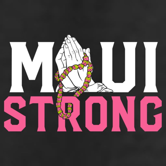 Pray For Maui Hawaii Strong Cool Comfort Performance Bucket Hat