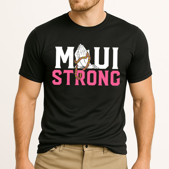 Pray For Maui Hawaii Strong Cooling Performance Crew T-Shirt