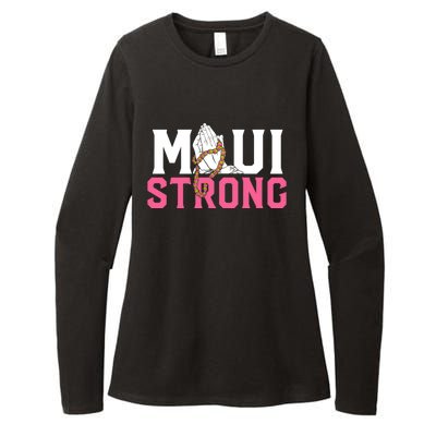 Pray For Maui Hawaii Strong Womens CVC Long Sleeve Shirt