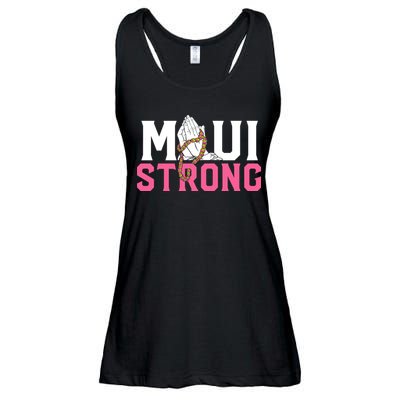 Pray For Maui Hawaii Strong Ladies Essential Flowy Tank