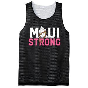 Pray For Maui Hawaii Strong Mesh Reversible Basketball Jersey Tank