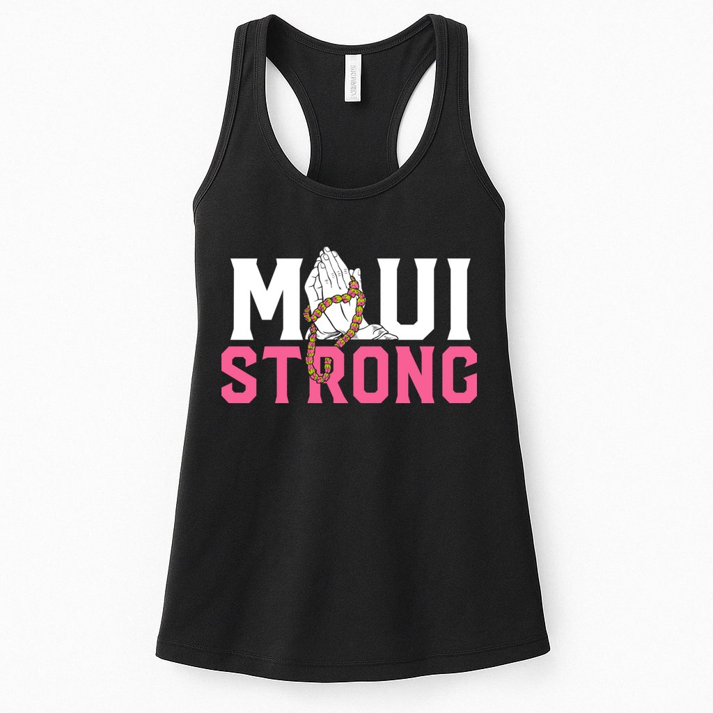 Pray For Maui Hawaii Strong Womens Tank Top
