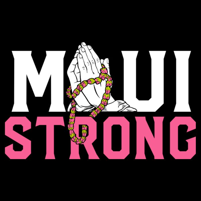Pray For Maui Hawaii Strong Short Acrylic Beanie