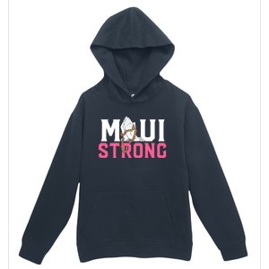 Pray For Maui Hawaii Strong Urban Pullover Hoodie