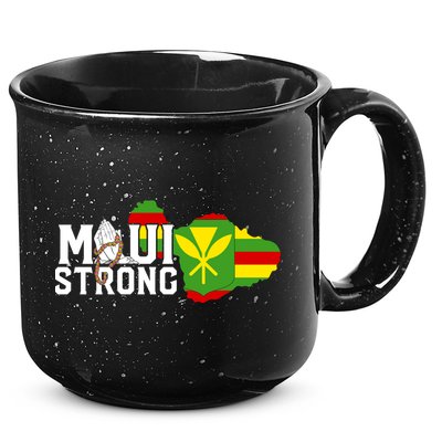 Pray For Maui Hawaii Strong 15oz Campfire Ceramic Mug