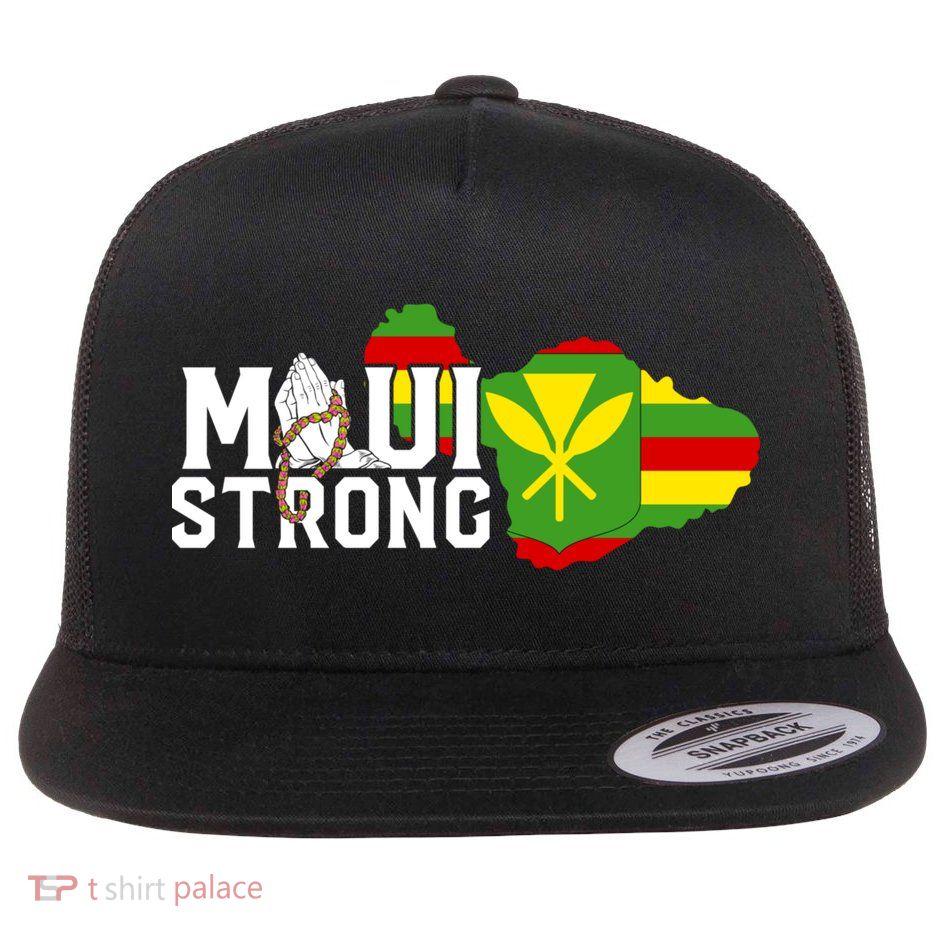 Pray For Maui Hawaii Strong Flatbill Hat