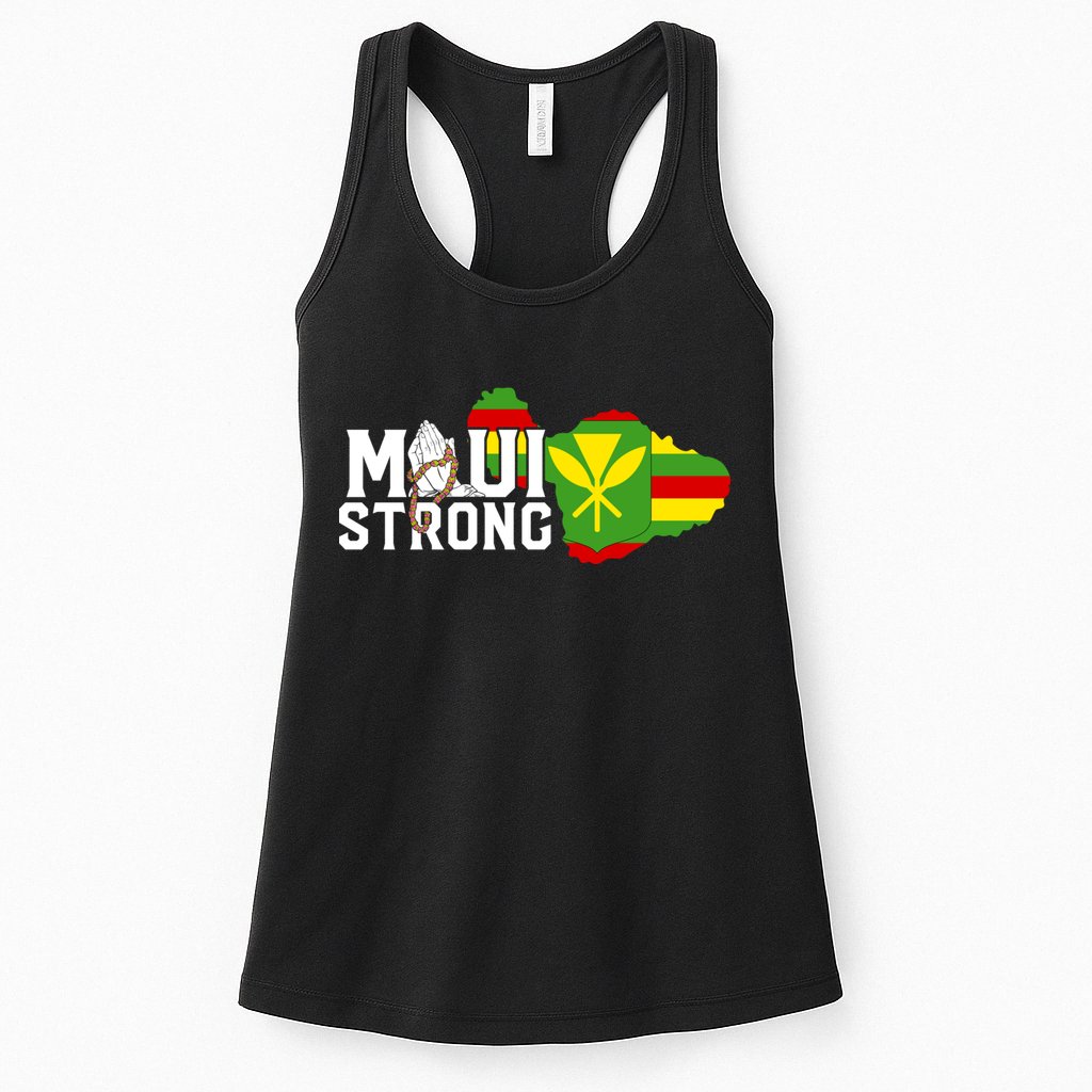 Pray For Maui Hawaii Strong Womens Tank Top