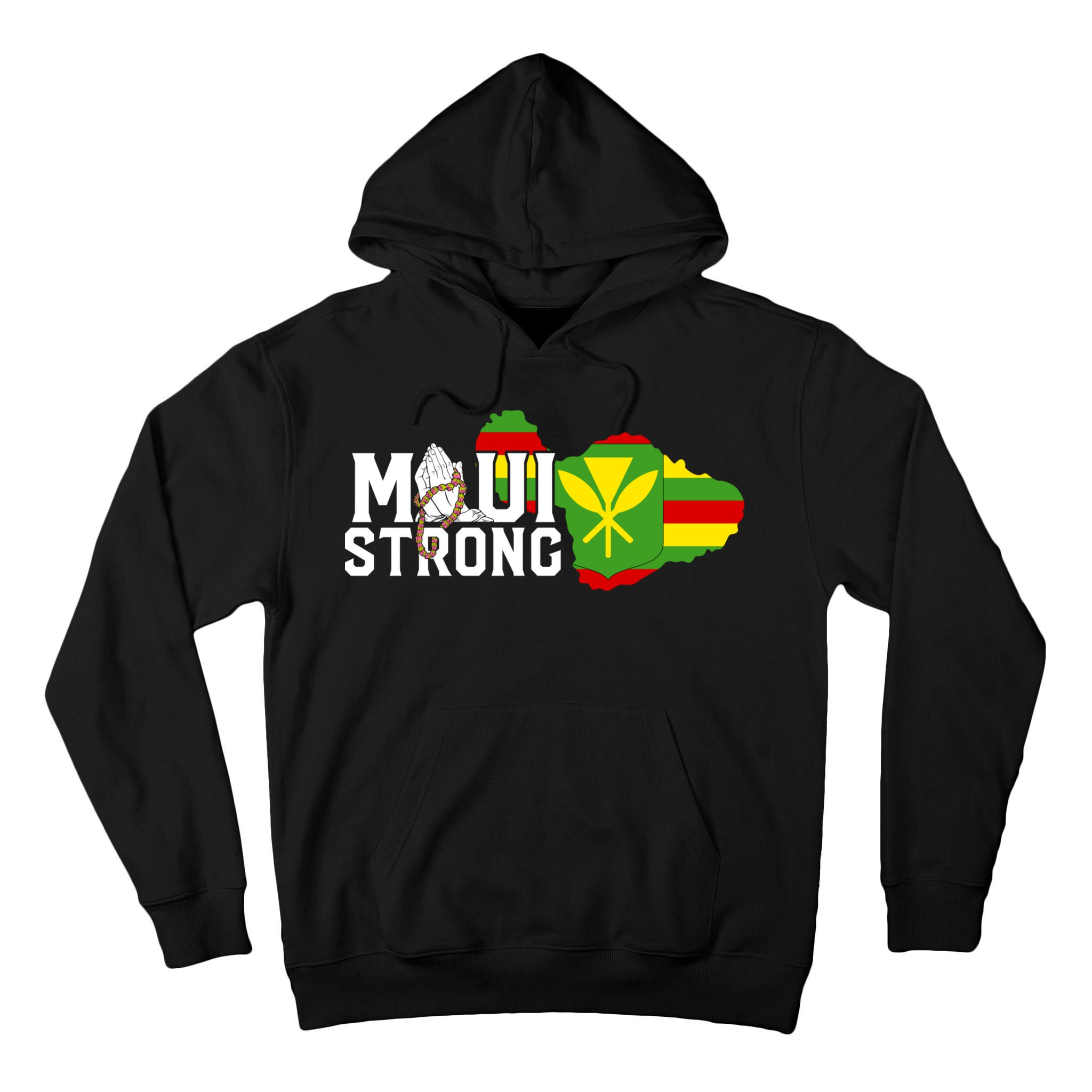 Pray For Maui Hawaii Strong Tall Hoodie