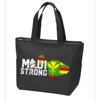 Pray For Maui Hawaii Strong Zip Tote Bag