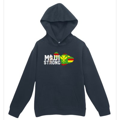 Pray For Maui Hawaii Strong Urban Pullover Hoodie