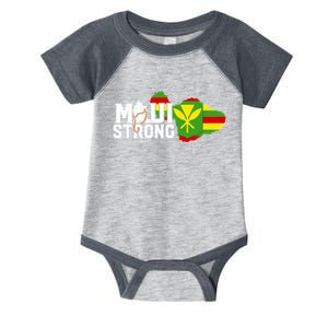 Pray For Maui Hawaii Strong Infant Baby Jersey Bodysuit