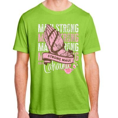 Pray For Maui Hawaii Strong Adult ChromaSoft Performance T-Shirt