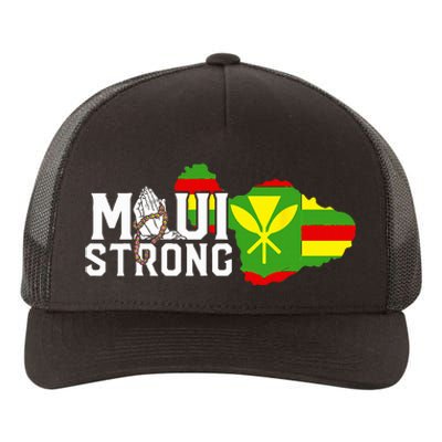 Pray For Maui Hawaii Strong Yupoong Adult 5-Panel Trucker Hat