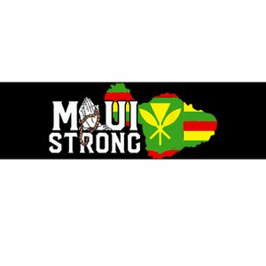 Pray For Maui Hawaii Strong Bumper Sticker