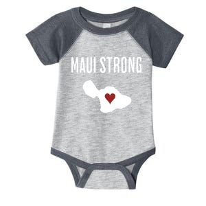 Pray For Maui Hawaii Strong Infant Baby Jersey Bodysuit