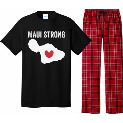 Pray For Maui Hawaii Strong Funny Pajama Set