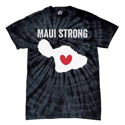 Pray For Maui Hawaii Strong Funny Tie-Dye T-Shirt