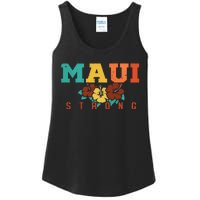 Pray For Maui Hawaii Strong Ladies Essential Tank