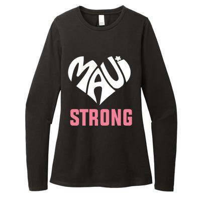 Pray For Maui Hawaii Strong Womens CVC Long Sleeve Shirt