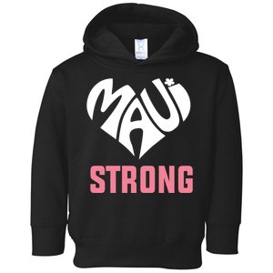 Pray For Maui Hawaii Strong Toddler Hoodie