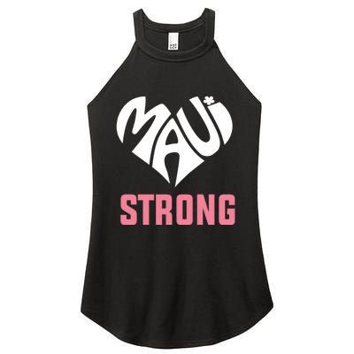 Pray For Maui Hawaii Strong Women's Perfect Tri Rocker Tank