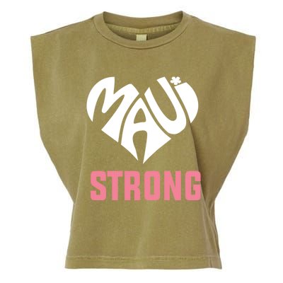 Pray For Maui Hawaii Strong Garment-Dyed Women's Muscle Tee