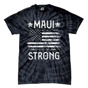 Pray For Maui Hawaii Strong Tie-Dye T-Shirt