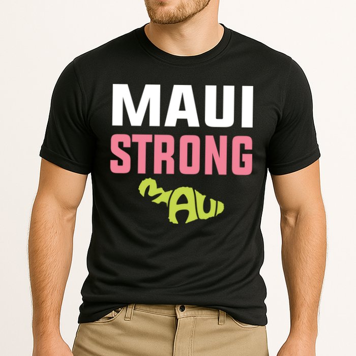 Pray For Maui Hawaii Strong Cooling Performance Crew T-Shirt