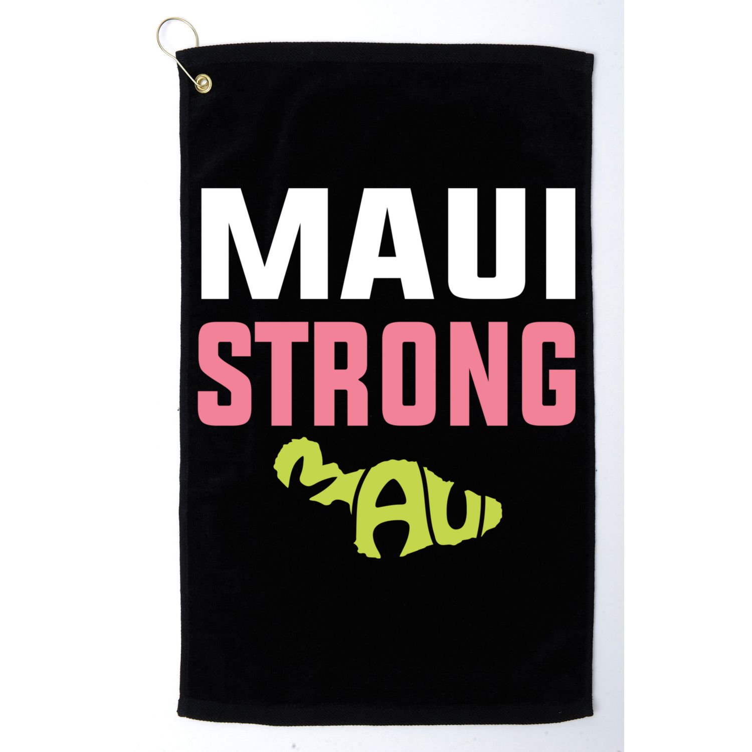 Pray For Maui Hawaii Strong Golf Towel