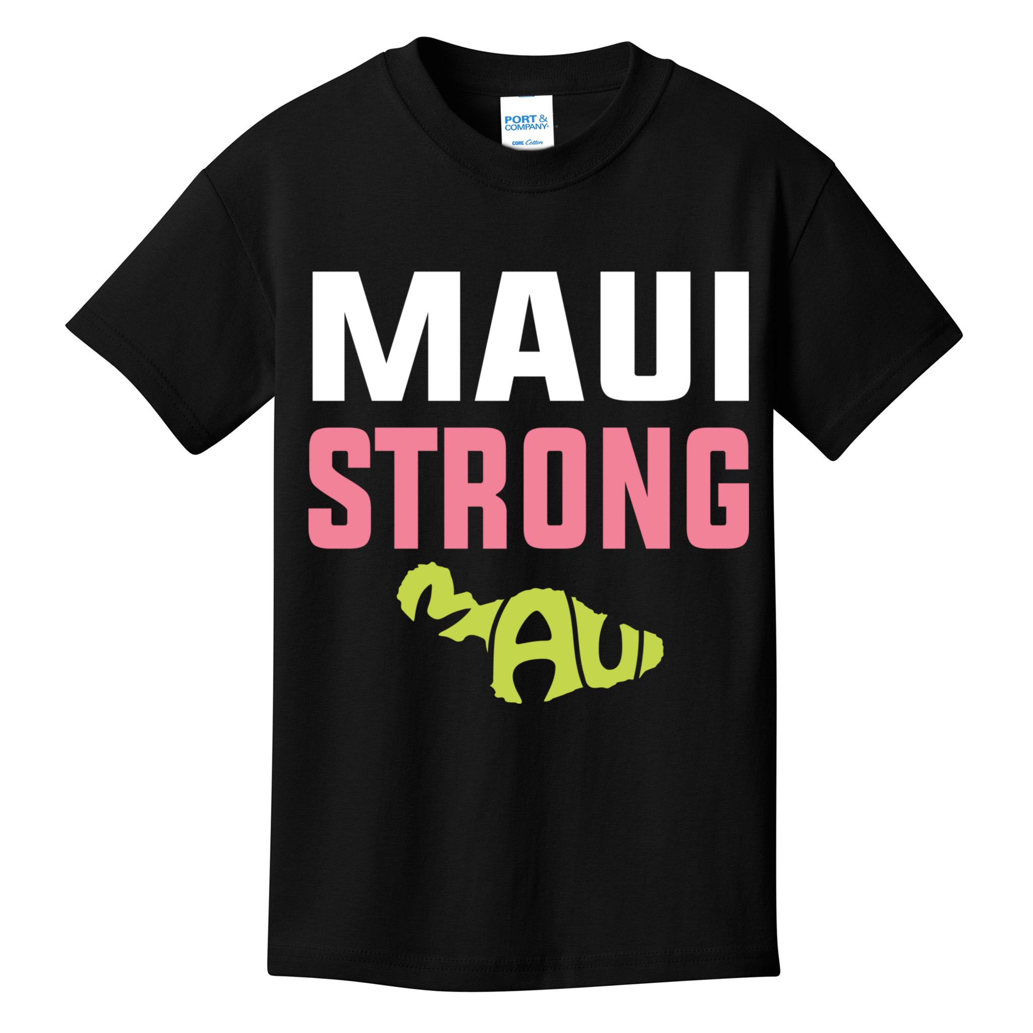 Pray For Maui Hawaii Strong Kids T-Shirt