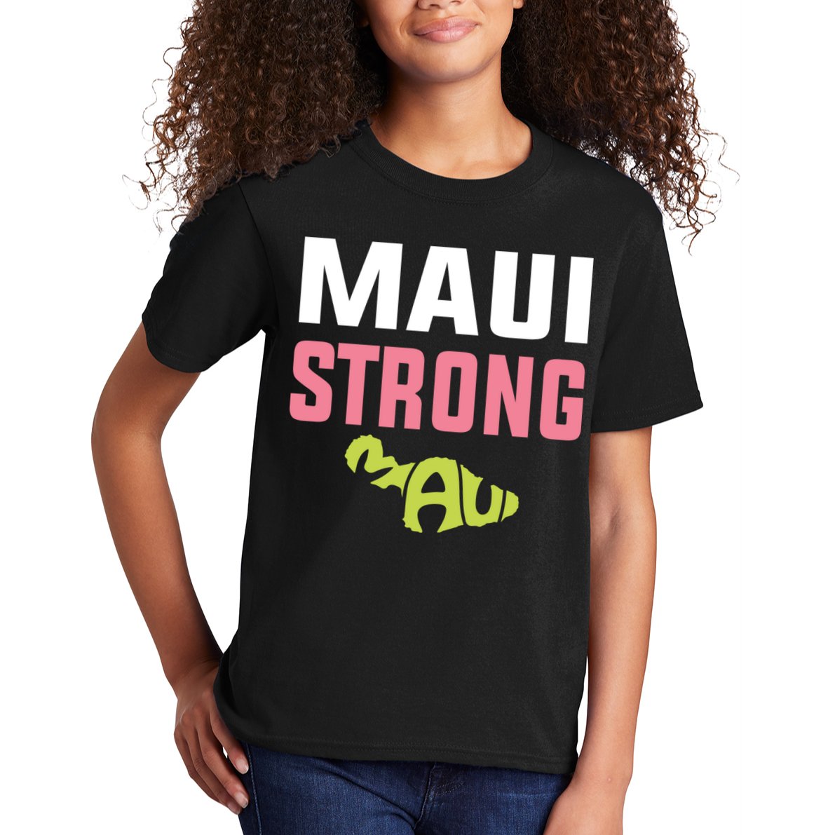 Pray For Maui Hawaii Strong Kids T-Shirt