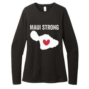 Pray For Maui Hawaii Strong Womens CVC Long Sleeve Shirt