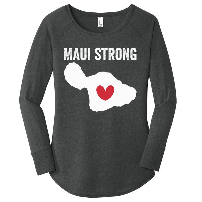 Pray For Maui Hawaii Strong Women's Perfect Tri Tunic Long Sleeve Shirt