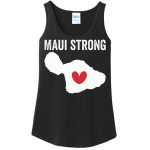 Pray For Maui Hawaii Strong Ladies Essential Tank