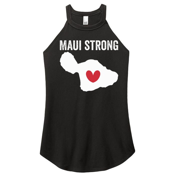 Pray For Maui Hawaii Strong Women's Perfect Tri Rocker Tank