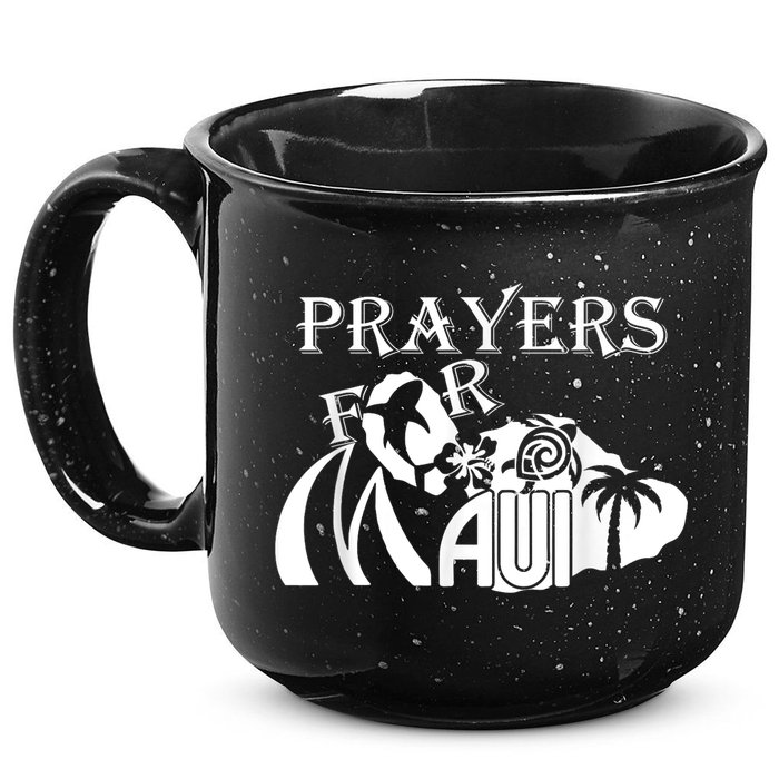 Pray For Maui Hawaii Strong 15oz Campfire Ceramic Mug