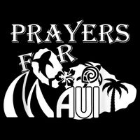 Pray For Maui Hawaii Strong Cropped Pullover Crew