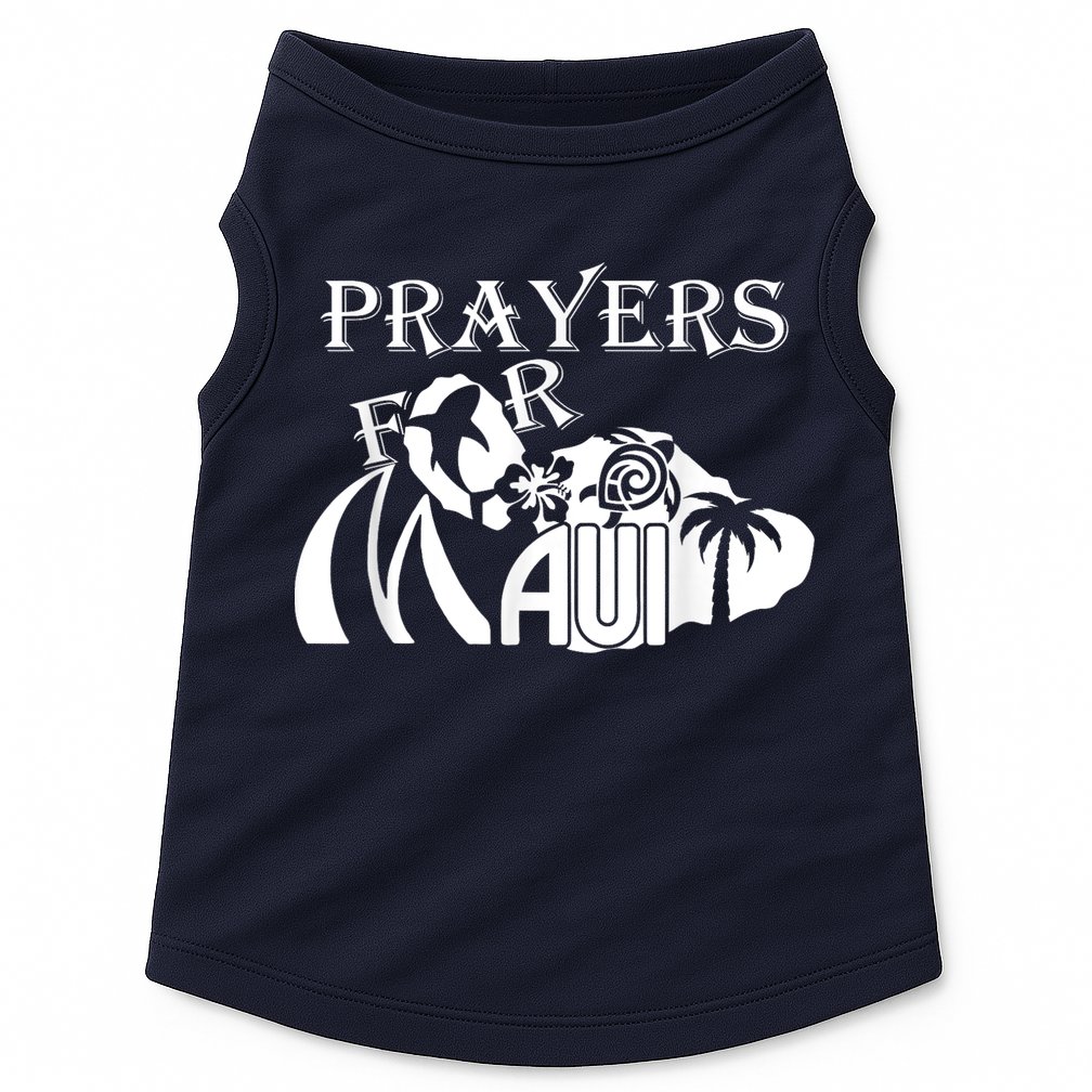 Pray For Maui Hawaii Strong Doggie Tank