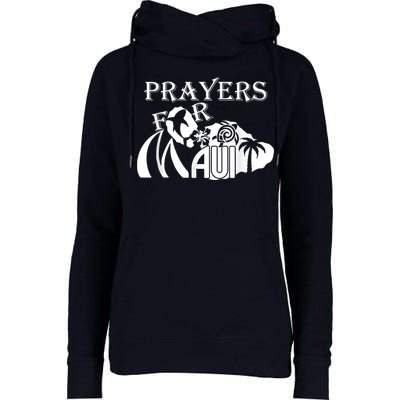 Pray For Maui Hawaii Strong Womens Funnel Neck Pullover Hood