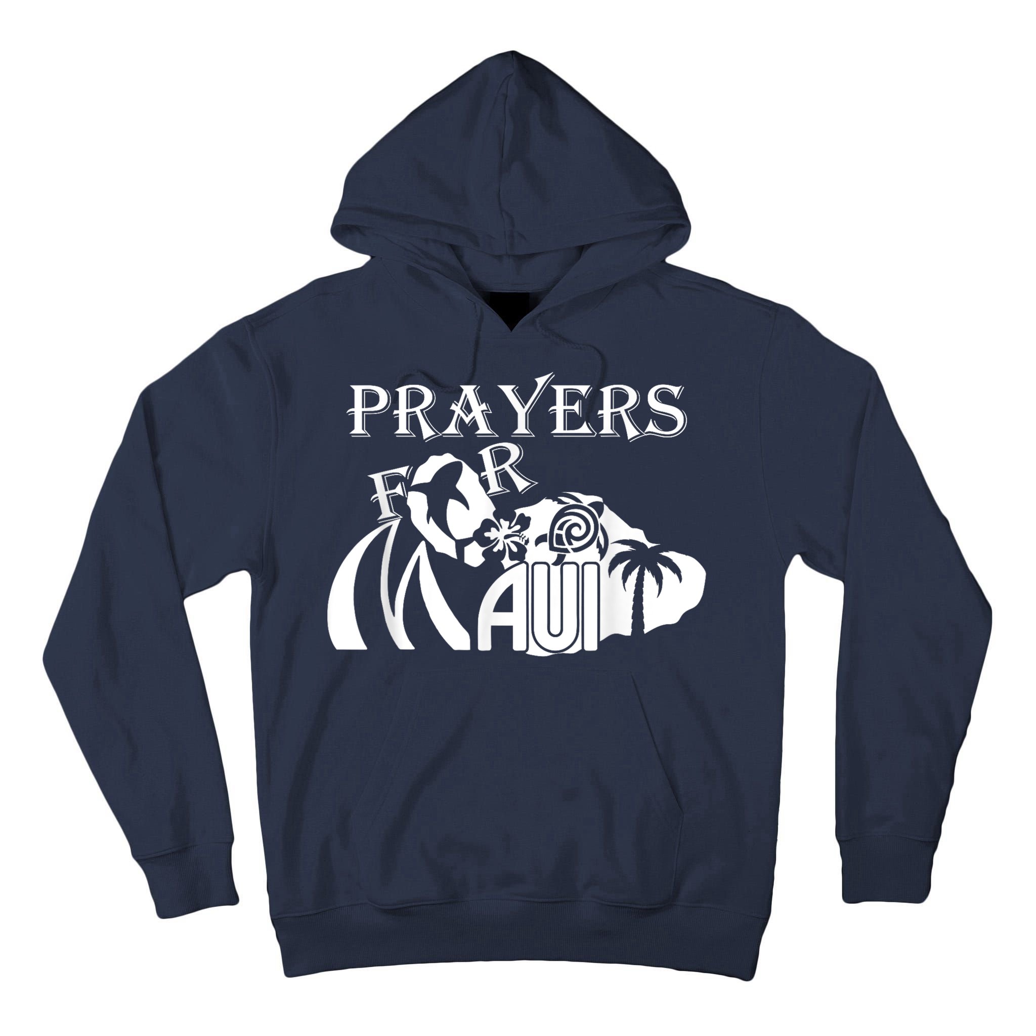 Pray For Maui Hawaii Strong Tall Hoodie