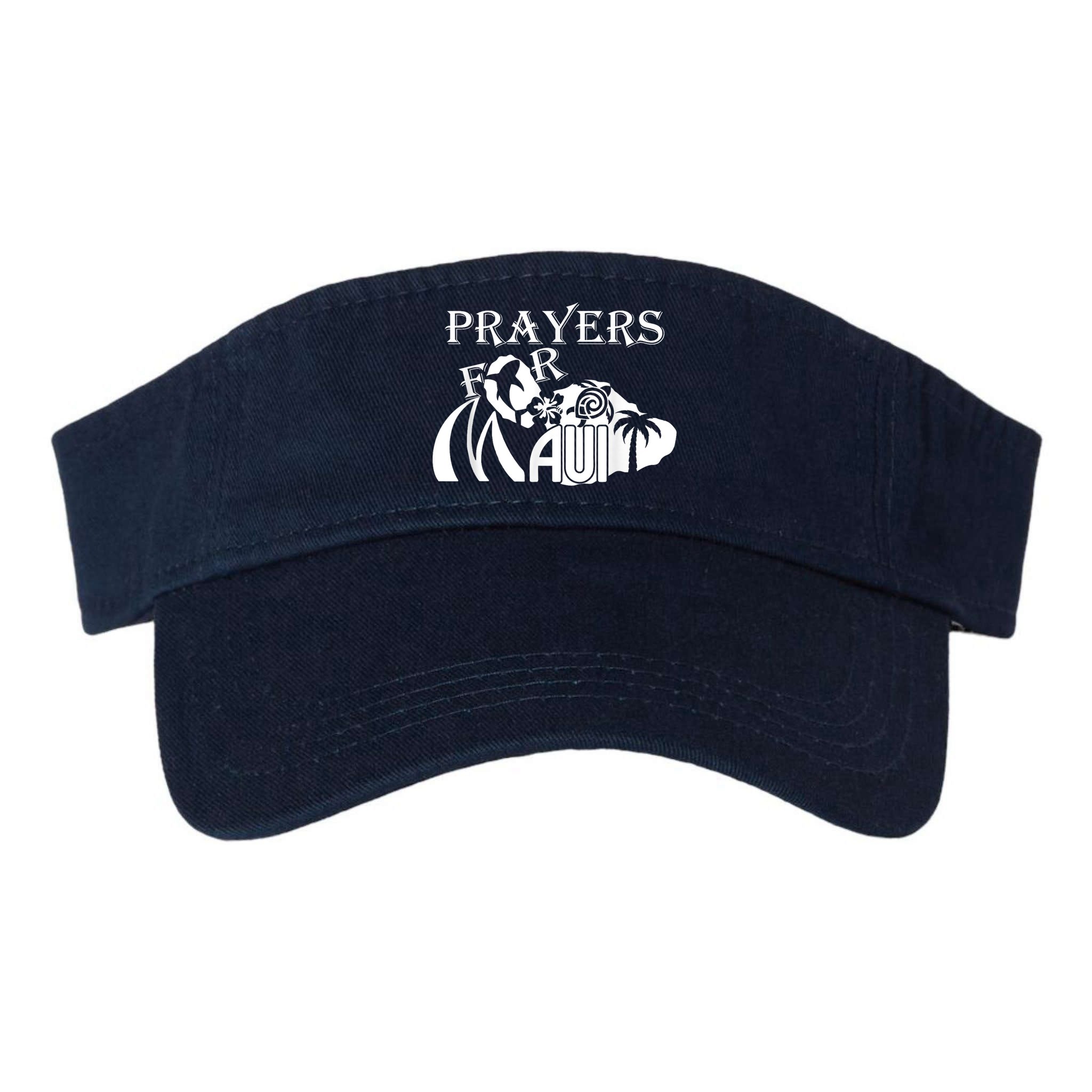 Pray For Maui Hawaii Strong Visor