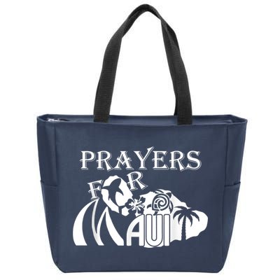 Pray For Maui Hawaii Strong Zip Tote Bag