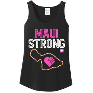 Pray For Maui Hawaii Strong Ladies Essential Tank