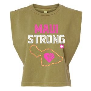 Pray For Maui Hawaii Strong Garment-Dyed Women's Muscle Tee