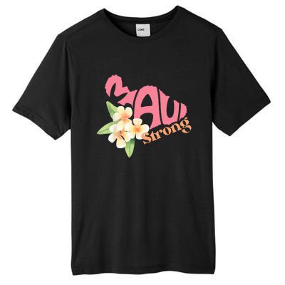 Pray For Maui Hawaii Strong Tall Fusion ChromaSoft Performance T-Shirt