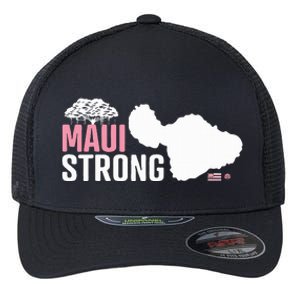 Pray For Maui Hawaii Strong Flexfit Unipanel Trucker Cap