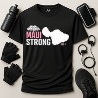 Pray For Maui Hawaii Strong Cooling Performance Crew T-Shirt