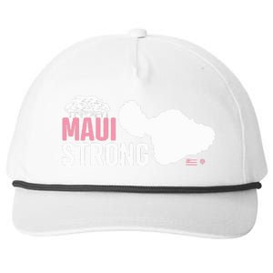 Pray For Maui Hawaii Strong Snapback Five-Panel Rope Hat